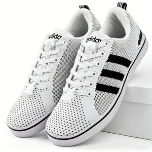 Lacci piatti in poliestere senza nodo con fermacorda in plastica, elastici e senza allacciatura per sneakers - Product Image 5