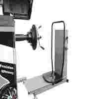 Machine d'équilibrage automatique de pneus de camion de haute précision au meilleur prix, avec 200 tr/min, alimentation 380/220V, capacité de 150 kg