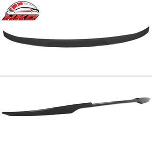 Convient pour BMW E60 Série 5 2004-2010, becquet de coffre style M4, impression carbone - Product Image 3