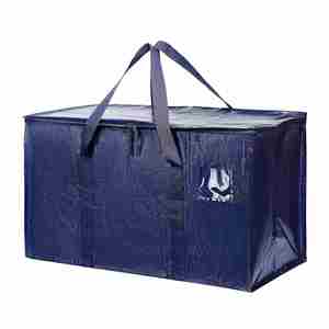 Sac de déménagement et de rangement extra large imperméable avec logo personnalisé, en PP tissé robuste, idéal pour gagner de la place – Vente chaude - Product Image 2