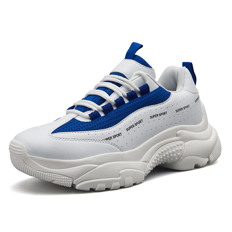 Новый дизайн pu обувь для мужчин кожа модные кроссовки активного отдыха