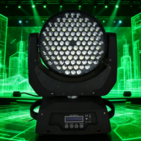 UNOXINE Professionnel 108 pièces Lumière de scène à tête mobile LED RVB avec faisceau blanc chaud et contrôle DMX pour l'éclairage d'événements