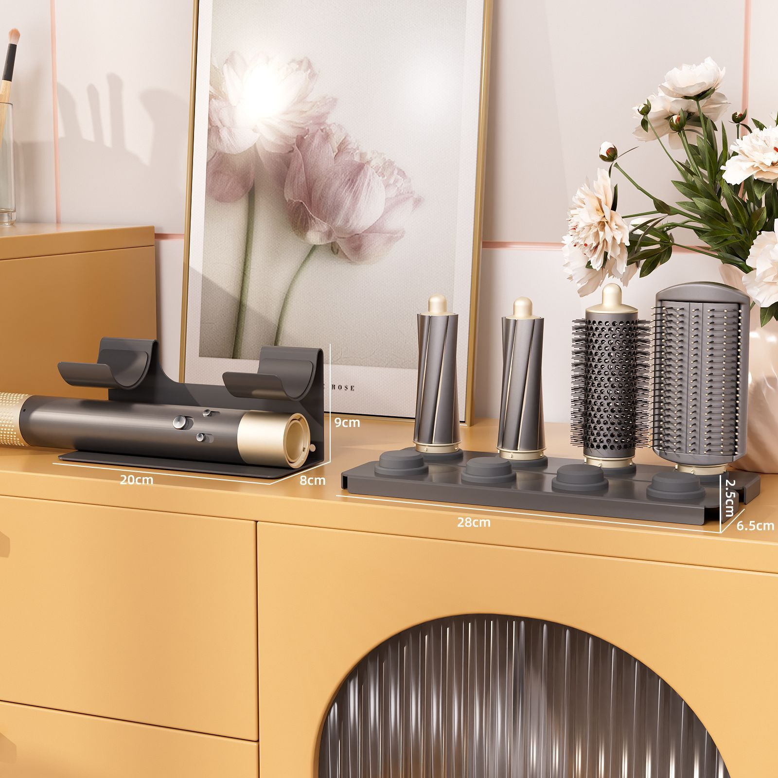 เครื่องเป่าผม Dyson สีเทา รุ่น HS09 (ใช้งานร่วมกันได้)