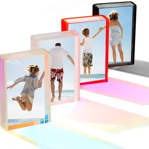 Boîte personnalisée Polaroid Instax Mini cadre photo en acrylique bon marché Cadre photo en acrylique transparent - Product Image 1