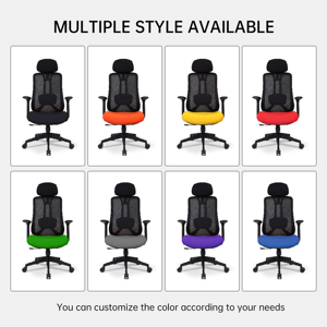 EN1335 Certified <strong>UK</strong> Best-Selling <strong>Ergonomic</strong> Office <strong>Chair</strong> With Headrest Adjustable Burostuhl Chaise De Bureau Silla Oficina - Product Image 2