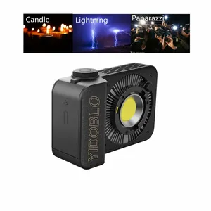 Tik Tok xu hướng dẫn chụp ảnh tự sướng ánh sáng vlog Kit ZC-60C 2700K 7500k 12 hiệu ứng RGBW