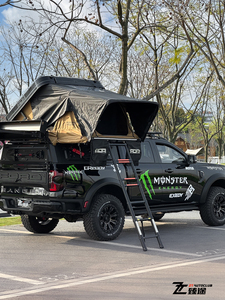 Camper 4x4 Ranger Edition personnalisé avec toit relevable, véhicule d'expédition tout-terrain, <span class=keywords><strong>camion</strong></span> de camping minimaliste avec rangement - Product Image 4