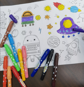<span class=keywords><strong>Papier</strong></span> de <span class=keywords><strong>dessin</strong></span> géant, 10M, Crayons marqueurs <span class=keywords><strong>pour</strong></span> dessins de forêt et de bâtiments, <span class=keywords><strong>papier</strong></span> de coloriage <span class=keywords><strong>pour</strong></span> peinture moyenne - Product Image 5