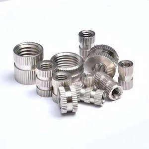 Tuercas de acero inoxidable M3 M5 chapadas en zinc, inserto roscado moleteado de latón recto de aluminio M10 M12, plástico galvanizado personalizado - Product Image 5