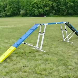 Ensemble <span class=keywords><strong>de</strong></span> rampes longues pour l'agility canine avec structure en acier solide pour l'entraînement d'agilité des animaux <span class=keywords><strong>de</strong></span> compagnie - Product Image 5