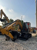 Excavator Mini Sany SY95C Bekas 10 Ton Mesin Isuzu Bucket 0.35m Tangguh Bersertifikat dengan Laporan dan Video