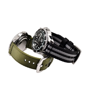 20mm bracelet de montre en nylon 22mm bracelet de montre <span class=keywords><strong>18mm</strong></span> <span class=keywords><strong>nato</strong></span> solide couleur Bande De Montre Pour Samsung Gear s3 Frontière S2 - Product Image 5