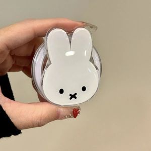 Nouveau support de téléphone magnétique pliable et rétractable pour bureau, motif lapin Miffy mignon, style Japon et Corée - Product Image 1