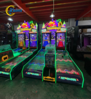 KAIMI Meilleure Vente Machine de tir à monnayeur pour deux joueurs, thème Citrouille d'Halloween, avec système de rédemption de tickets de loterie en métal