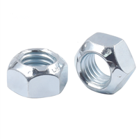 Écrous à serrage progressif hexagonaux en métal, Stover DIN 980V, zinc classe 10, M3 M4 M5 M6 M10