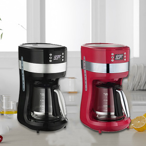 Nueva Cafetera Eléctrica Blanca de Lujo de 1400 ml, Cafetera Comercial Multifuncional de Goteo Digital - Product Image 4