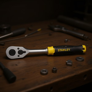 Clé à cliquet Stanley 1/4 pouce, poignée réglable, outil de mécanicien - Product Image 3
