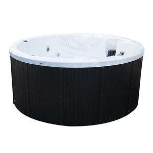 2023 Material acrílico independiente Bañera de <span class=keywords><strong>hidromasaje</strong></span> <span class=keywords><strong>Hidromasaje</strong></span> <span class=keywords><strong>spa</strong></span> redondo con sistema de control - Product Image 2