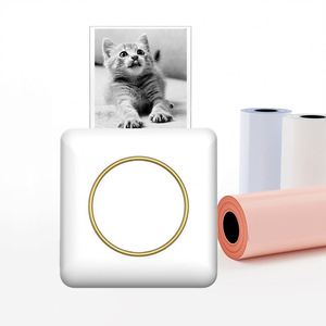 Chi Phí Thấp Xách Tay Mini In Giấy Ảnh Pocket Máy In Nhiệt 58Mm Memo Ứng Dụng Di Động Ft Mini Máy In Nhãn - Product Image 1