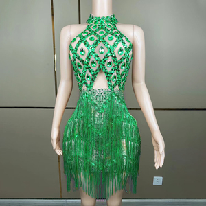 Y3289-D Novance abiti da sera glitterati formale sereni abiti da sera eleganti con strass abiti da sera per donna - Product Image 6