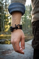 Bracelet Paracord Tactique de Camping EDC Manille Imperméable pour Gadgets Extérieurs