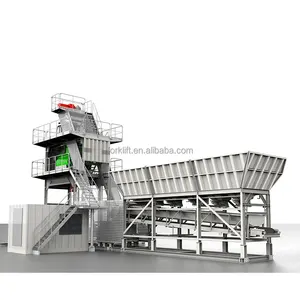 60m3/H Mini planta de cemento Equipo HZS60VG Planta dosificadora de hormigón en venta