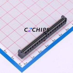 HSEC8-170-01-L-DV-A-K-TR Gold Finger Connector SMD,P=0.8mm Connector 0.8mm 140P Vertical Mount Copper Beryllium - Product Image 2