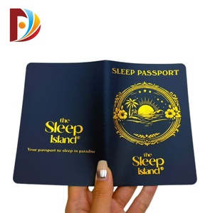 Cuero PU Personalizado con Estampado en Relieve Dorado, Tema Vacaciones Tropicales, para Regalo y Colección de Resort - Product Image 6