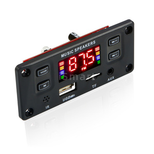 Placa decodificadora de Audio MP3, amplificador de 60W, 2x30W, 7-22V BLE 5,0, compatible con pantalla a Color, llamada, grabación, MP3, USB, TF, entrada de línea, JX-Y07 FM - Product Image 5
