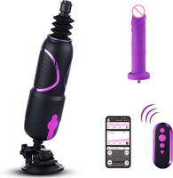 Hismith Pro Traveler 2.0 Machine de stimulation portable avec télécommande via application, système KlicLok, Godemiché en silicone, Produits de bien-être personnel