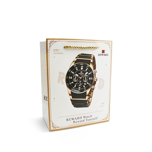 Borsa regalo <span class=keywords><strong>per</strong></span> orologi REWARD, IT verrà venduta con orologi REWARD. Non venduta separatamente. Materiale in carta rigida. - Product Image 5