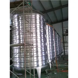 Stainless Steel 100-50000l Fermenter Storage Vessel Wine Yogurt Beer Milk Fermentation Tank With Agitator