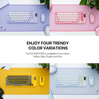 FANTECH GO MOCHI85 WK898 Set Keyboard & Mouse untuk iPad Laptop Komputer dengan Kontrol Volume Fitur Kantor untuk Gaming