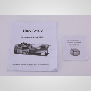 Mini máquina de torno de 750W de fábrica 8X16 Mini torno de Metal de velocidad Variable Torno de Banco accesorio de fresado - Product Image 6