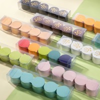 Tube en papier kraft mini personnalisé à déchirement facile de qualité alimentaire pour l'emballage du thé avec gaufrage, tailles 48/35mm et 48/50mm, OEM/ODM disponible