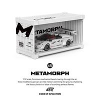 PB PB8845 2025 MOC Baru 1:32 Mobil Sport Mini ABS 338-Piece Puzzle Bongkar Pasang Mainan DIY Model Set Blok Bangunan Natal