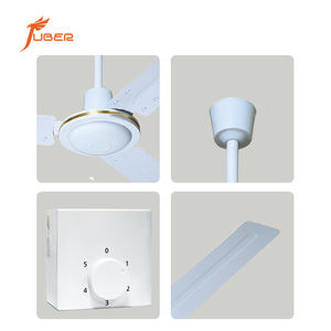 Ventilador de Techo de 220 Voltios Sin Luz con Control Mecánico, Ventilador de 56 Pulgadas para Sala de Estar - Product Image 3