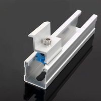 Support de fixation latéral personnalisé YUJI en alliage d'aluminium anodisé 6063-T5 pour panneau solaire, 35x40x3mm, pour diverses applications