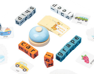 Jouet éducatif pour enfants, puzzle en bois, alphabet, cognition, jeu d'<span class=keywords><strong>orthographe</strong></span>, 26 lettres de l'alphabet anglais - Product Image 3