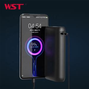 Banco de Energía Portátil WST para Exteriores, Cargador Rápido con Pantalla LED Digital, Doble USB Tipo-C PD, Gran Capacidad, Mini Banco de Energía de 20000 mAh - Product Image 5