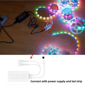 SP611E Blue Tooth Music Sync <span class=keywords><strong>Controller</strong></span> Control remoto Dual Signal <span class=keywords><strong>Output</strong></span> Pixel LED <span class=keywords><strong>Controller</strong></span> para tira de luz direccionable - Product Image 6