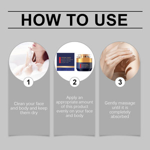 <span class=keywords><strong>Crema</strong></span> Viso Idratante Illuminante Antirughe Antietà con Peptidi e Olio di Ricino, Naturale e Idratante, OEM - Product Image 6