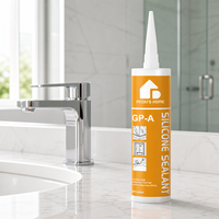 FEIDU Universal Silicone Sealant Cepat Kering Tahan Air Berkekuatan Tinggi untuk Perekat Kaca Akuarium dan Dekorasi Interior