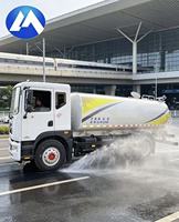   Camion pulvérisateur d'eau multifonction DXA5183TSDD6, réservoir de 12,35 m³, pour le nettoyage des routes et la désinfection en cas d'épidémie
