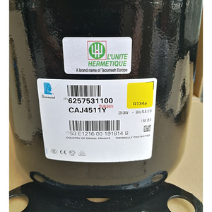 Compresseur de réfrigération Tecumseh CAJ4511Y 1HP R134a pour climatiseur et pompe à chaleur - Product Image 1