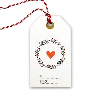 Eco-friendly Customized Personally Garment Brand Logo Paper Swing Tag Designs For <span class=keywords><strong>Jean</strong></span> Gift clothing <span class=keywords><strong>Bikini</strong></span>  Hang Tag