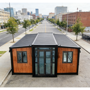 Casa Contenedor Plegable de Doble Ala, Resistente, con Panel Sándwich y Construcción de Acero, para Alojamiento Temporal en Zonas de Guerra - Product Image 6