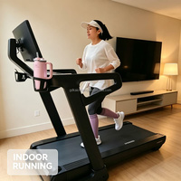 Caminadora Plegable Automática Multifuncional Silenciosa para Deportes, Caminadora Inclinada para Interiores, para Hombres, Mujeres y Adultos, Dispositivo de Entrenamiento en Casa
