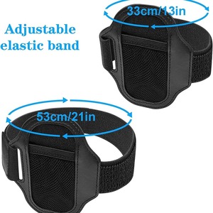 Ztc282 Leg Straps For <b>Ring</b> Fit Adventure 58cm/38cm Black <b>Adjustable</b> Unisex Plastic Straps With Mesh Pockets - Product Image 4