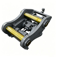 Attache rapide hydraulique Q345B pour excavatrice - Raccord rapide pour godet, brise-roche, grappin et tous les accessoires Cat Komatsu